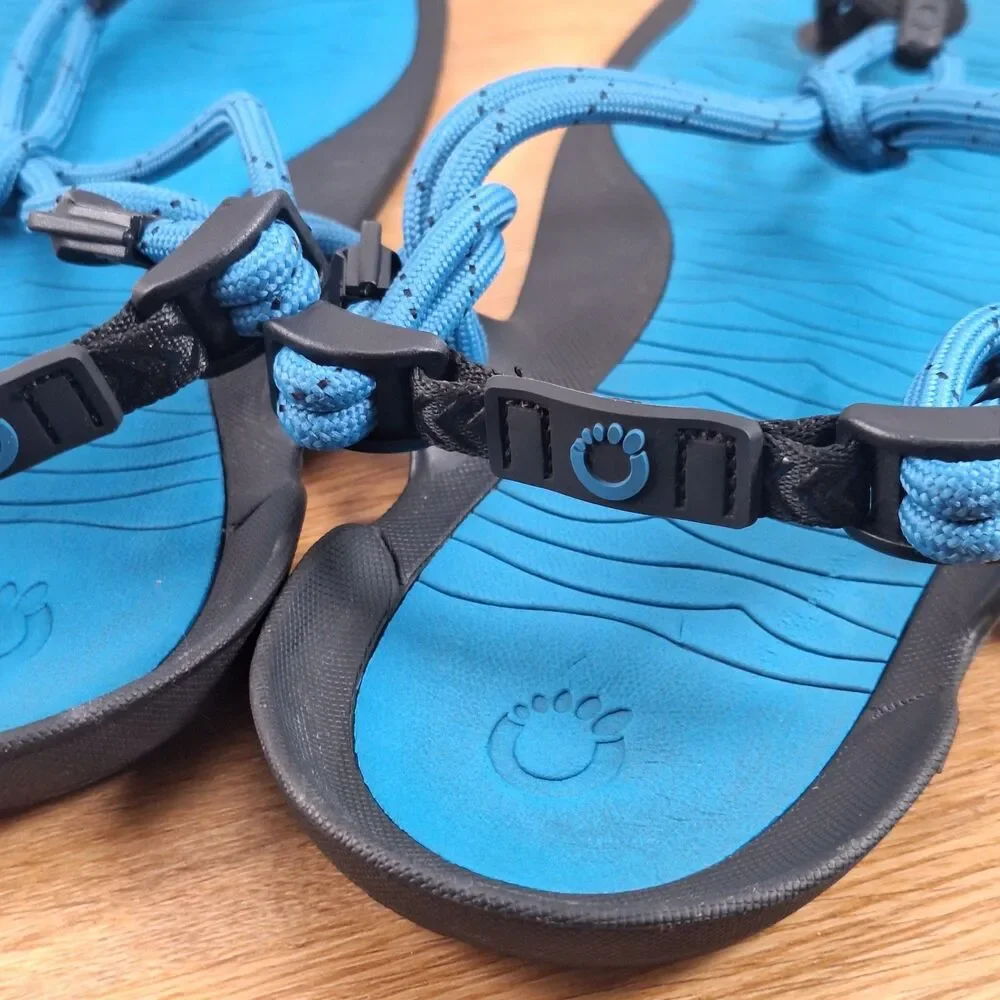 Xero Shoes Aqua Cloud Men's 9 Barefoot Sandals Blue Sapphire Lightweight Water